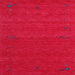 Square Contemporary Red Modern Rug, con1638