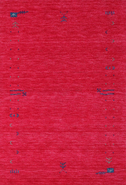 Contemporary Red Modern Rug, con1638