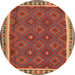 Sideview of Contemporary Red Oriental Rug, con1645