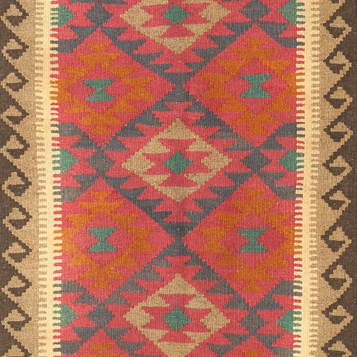 Contemporary Red Oriental Rug, con1647