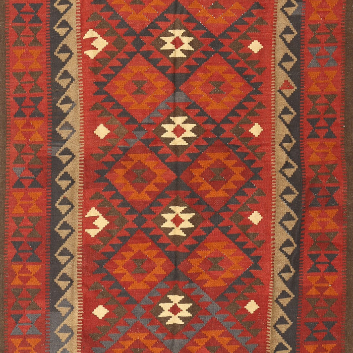 Machine Washable Contemporary Sienna Brown Rug, wshcon1649