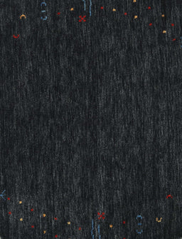 Contemporary Gunmetal Green Modern Rug, con164