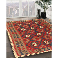 Contemporary Red Oriental Rug, con1650