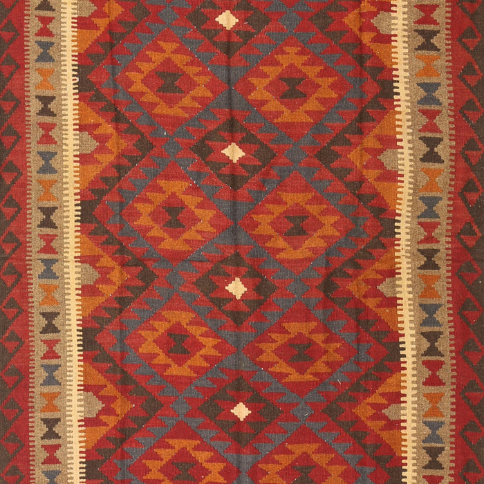 Contemporary Light Brown Oriental Rug, con1651