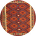 Sideview of Contemporary Light Brown Oriental Rug, con1651