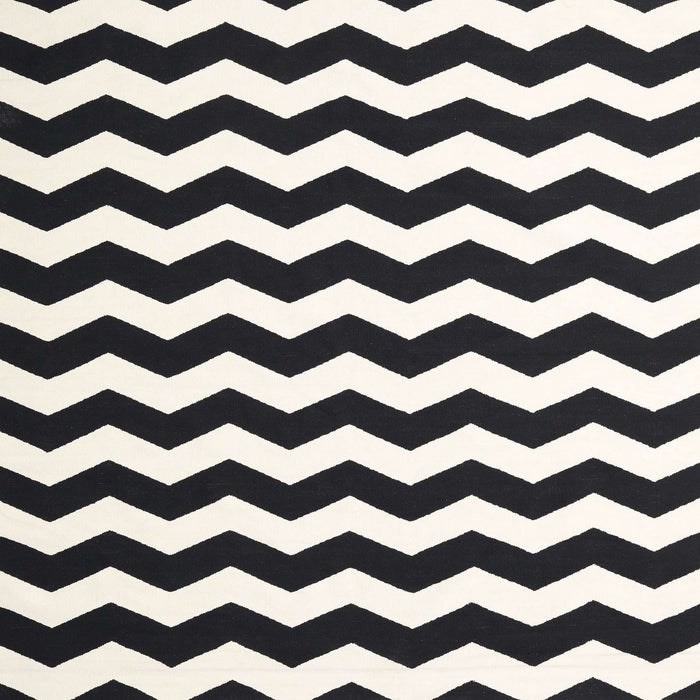 Square Contemporary Charcoal Black Modern Rug, con1652