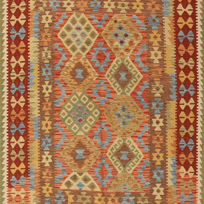 Contemporary Gold Southwestern Rug, con1663