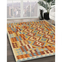 Contemporary Red Southwestern Rug, con1664