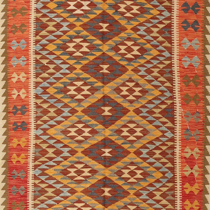 Contemporary Red Oriental Rug, con1665