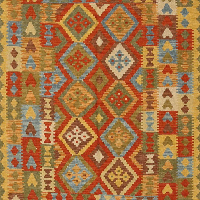 Contemporary Caramel Brown Oriental Rug, con1673