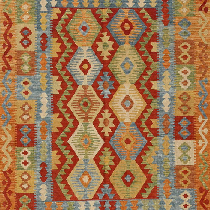 Contemporary Red Oriental Rug, con1674