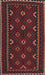 Machine Washable Contemporary Sepia Brown Rug, wshcon1679