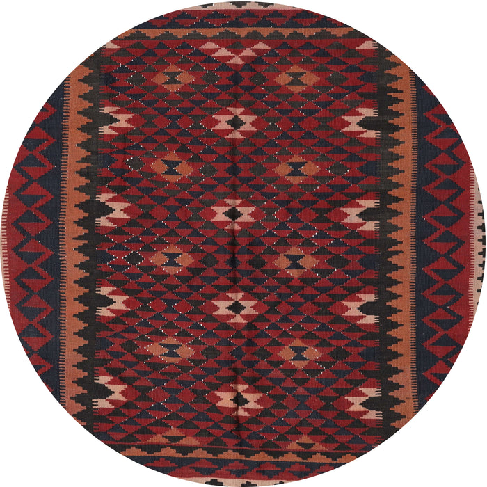 Square Machine Washable Contemporary Sepia Brown Rug, wshcon1679