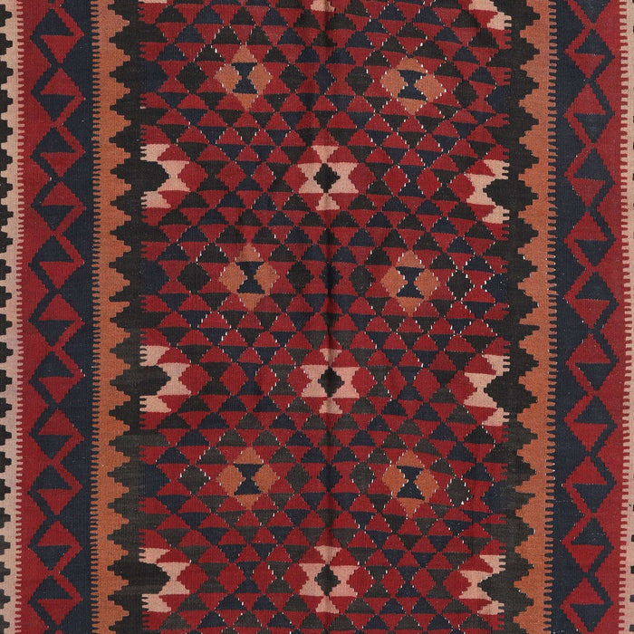 Contemporary Reddish Brown Oriental Rug, con1679