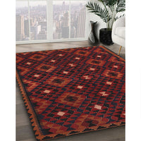 Contemporary Red Oriental Rug, con1680