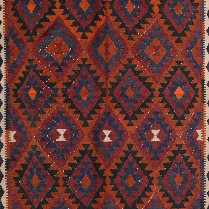 Machine Washable Contemporary Tomato Red Rug, wshcon1683