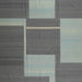 Sideview of Machine Washable Contemporary Carbon Gray Rug, wshcon1687