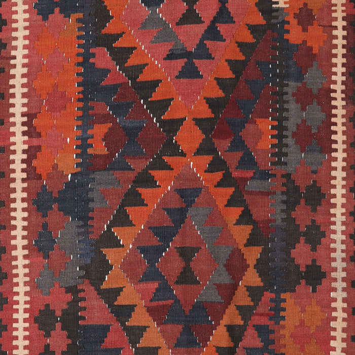 Machine Washable Contemporary Chestnut Brown Rug, wshcon1691