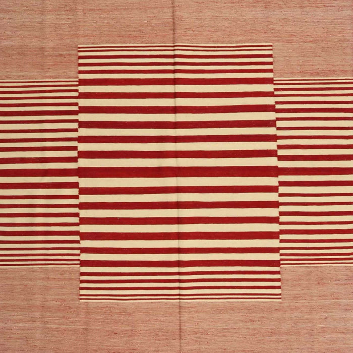 Sideview of Machine Washable Contemporary Fire Red Rug, wshcon1695