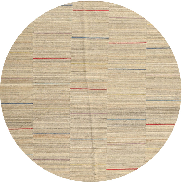 Sideview of Contemporary Brown Modern Rug, con1697