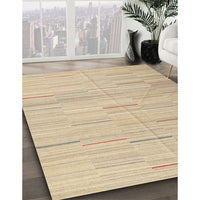 Contemporary Brown Modern Rug, con1697