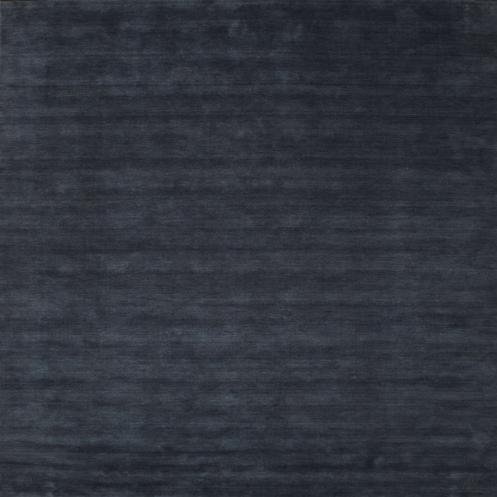 Square Contemporary Dark Slate Gray Green Modern Rug, con16
