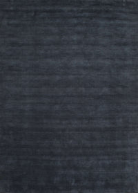 Machine Washable Contemporary Dark Slate Gray Green Rug, wshcon16