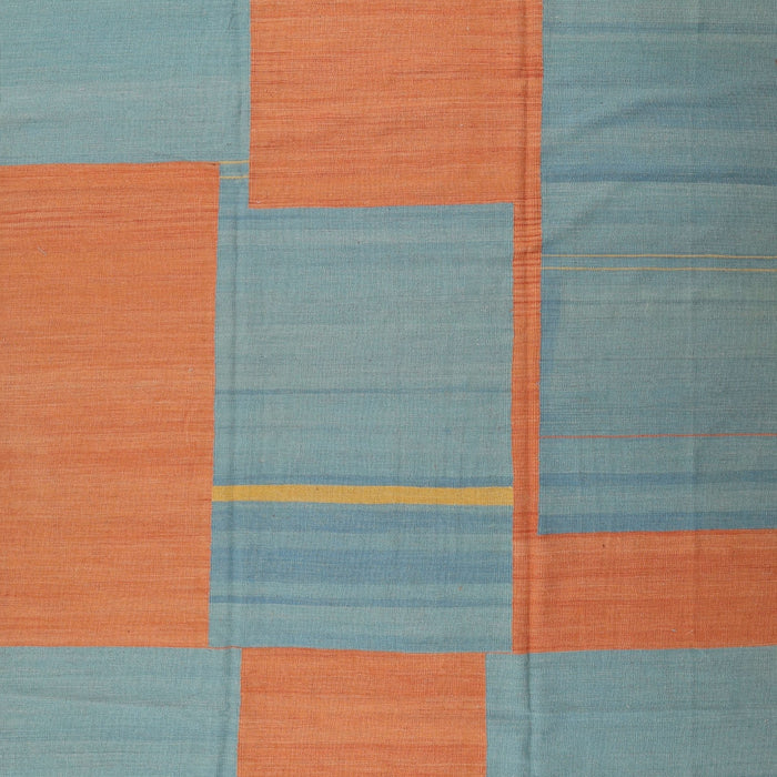 Machine Washable Contemporary Cadet Blue Green Rug, wshcon1702