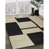 Contemporary Light French Beige Brown Modern Rug, con1703