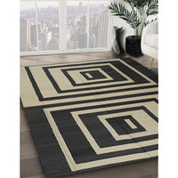 Contemporary Light French Beige Brown Modern Rug, con1704