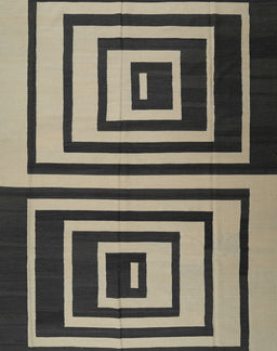 Contemporary Light French Beige Brown Modern Rug, con1704