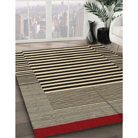 Contemporary Mid Gray Modern Rug, con1705