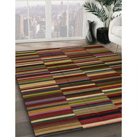 Contemporary Red Modern Rug, con1709