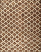 Contemporary Saddle Brown Modern Rug, con1711