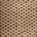 Sideview of Machine Washable Contemporary Saddle Brown Rug, wshcon1711