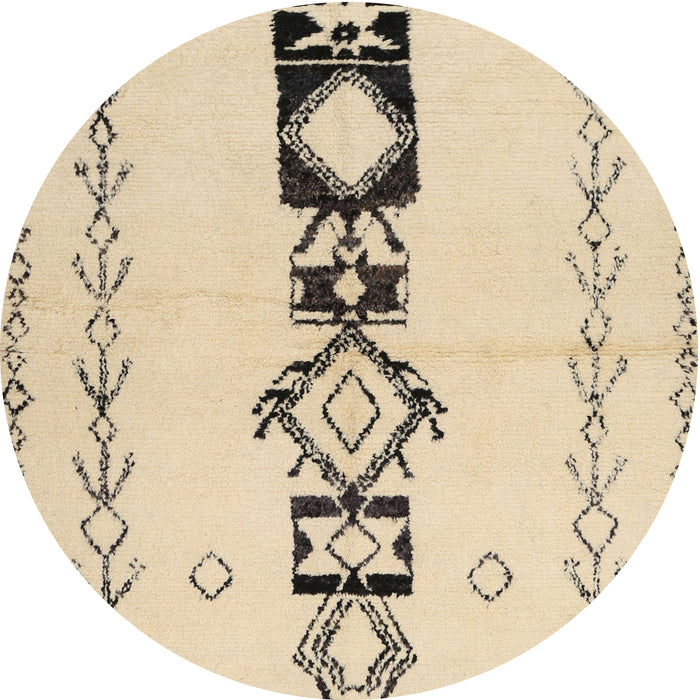 Square Machine Washable Contemporary Khaki Gold Rug, wshcon1712