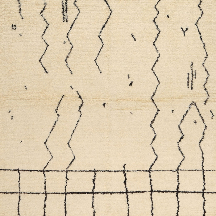 Sideview of Machine Washable Contemporary Brown Rug, wshcon1713