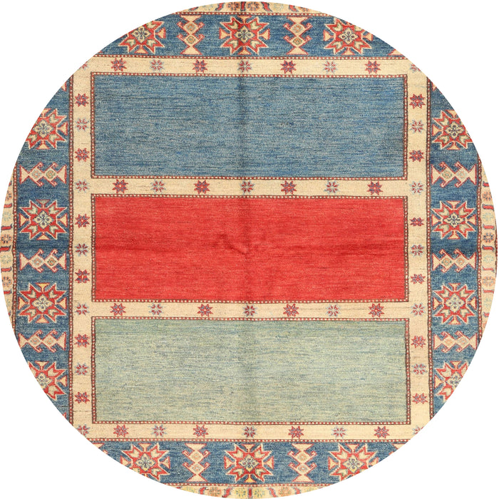 Square Machine Washable Contemporary Cherry Red Rug, wshcon1714