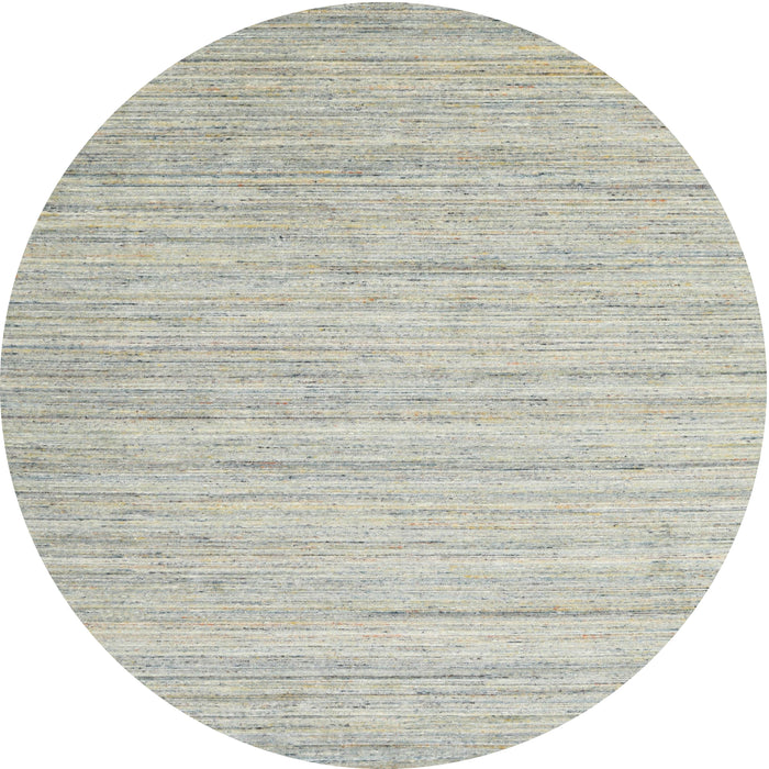 Square Machine Washable Contemporary Pale Silver Gray Rug, wshcon1719