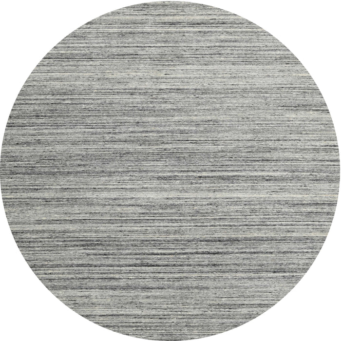 Sideview of Contemporary Gray Modern Rug, con1722