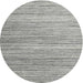 Sideview of Contemporary Gray Modern Rug, con1722