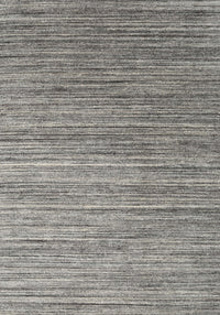 Machine Washable Contemporary Dark Gray Rug, wshcon1728