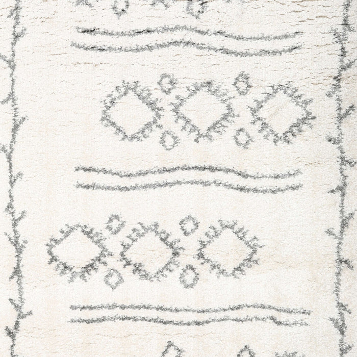 Machine Washable Contemporary Grey Gray Rug, wshcon1733