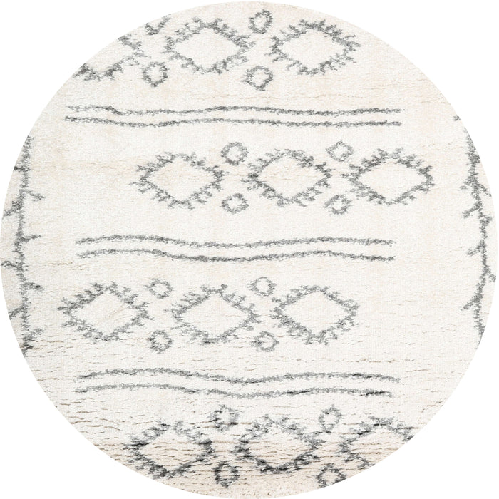 Square Machine Washable Contemporary Grey Gray Rug, wshcon1733