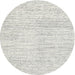 Square Machine Washable Contemporary Cloud Gray Rug, wshcon1741