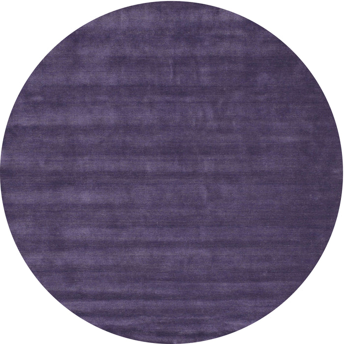Sideview of Contemporary Purple Modern Rug, con174