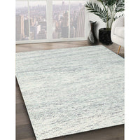 Contemporary Cloud Gray Modern Rug, con1753