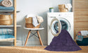 Machine Washable Contemporary Purple Haze Purple Rug in a Washing Machine, wshcon175