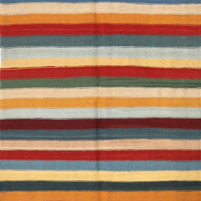 Contemporary Fire Brick Red Southwestern Rug, con1763