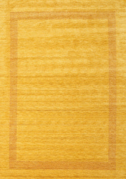 Contemporary Deep Yellow Modern Rug, con1766